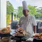 Beef Brisket salah satu menu populer warga Cirebon saat menikmati hidangan buka puasa di Kampung Ramadan Aston Hotel Cirebon. (Ist)