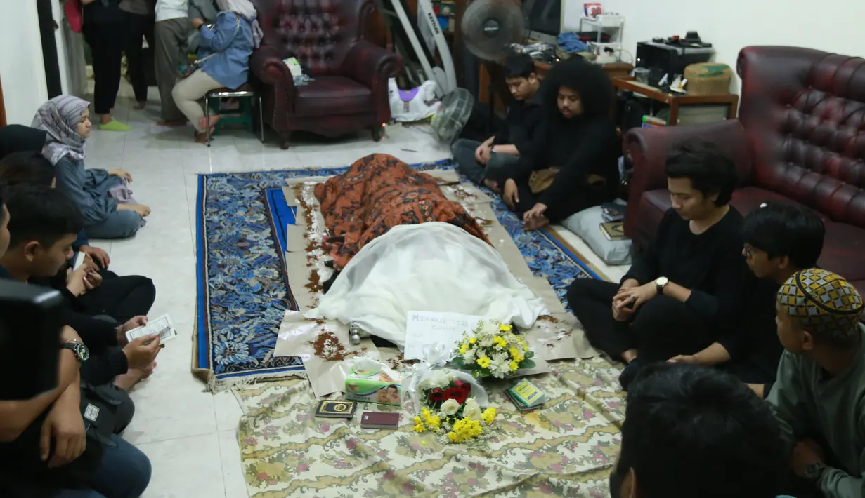 Suasana Rumah Duka Cecep Reza (Deki Prayoga/Dream.co.id)