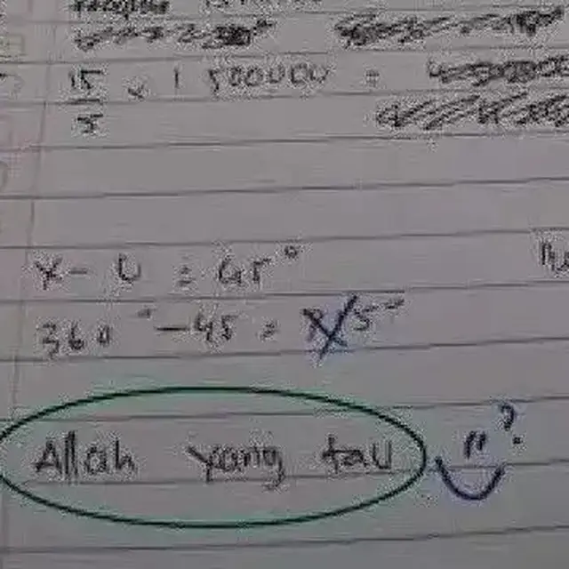 6 Jawaban Murid Pakai Emotikon Ini Kocak, Bikin Guru Tak Habis Pikir