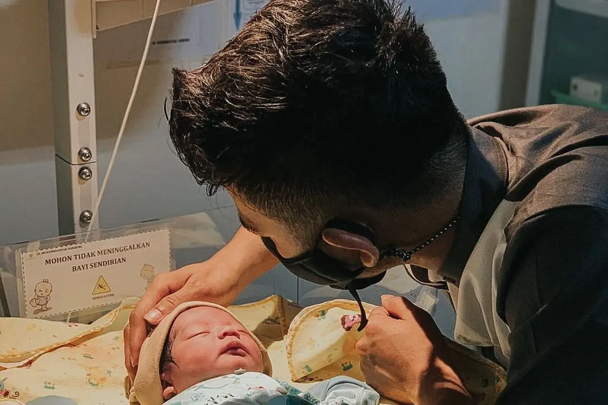 Bayi Rizki 2R. (Foto: Instagram @da2_ridho)