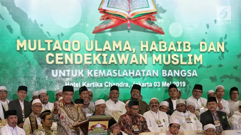 Ribuan Ulama dan Habib Ajak Umat Jaga Stabilitas Keamanan Pasca Pemilu