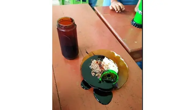5 Potret Makanan Ketumpahan Ini Bikin Sedih Lihatnya