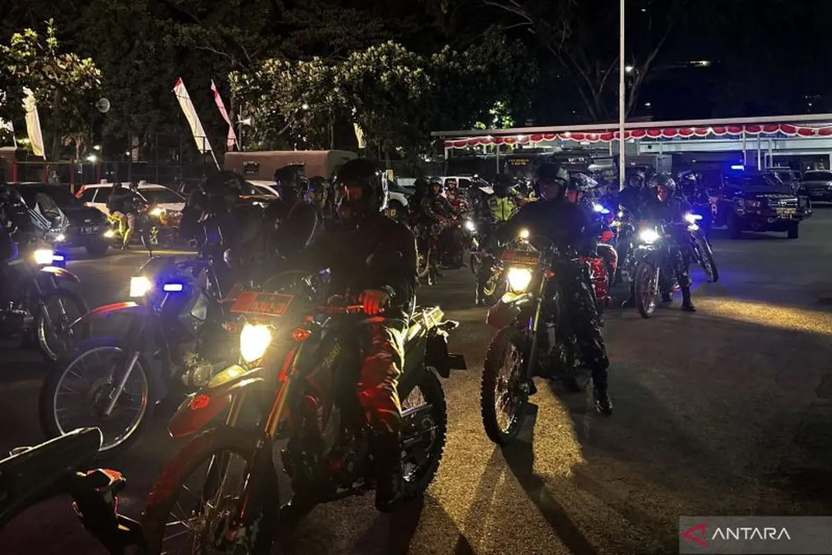 300 personel gabungan untuk menggelar patroli malam di seluruh wilayah Kota Bandung.