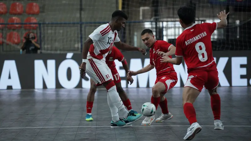 Timnas Futsal Indonesia vs Peru, Copa das Nacoes de Futsal 2026