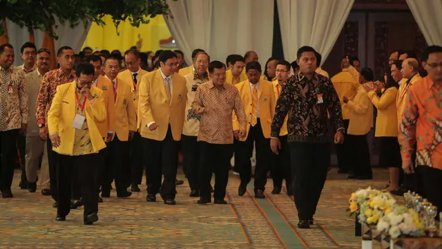 Wapres Jusuf Kalla menghadiri acara Munaslub Partai Golkar