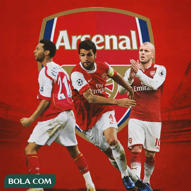 Arsenal - Jermaine Pennant, Cesc Fabregas, Jack Wilshere