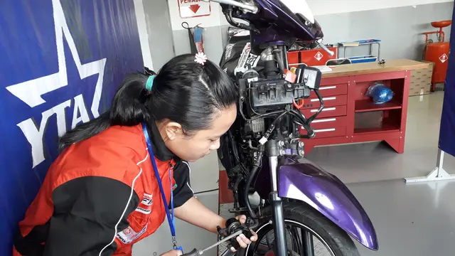 Kontes mekanik Yamaha