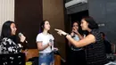 Suasana latihan dan pematangan beberapa hari jelang konser berlangsung. (Andy Masela/Bintang.com)