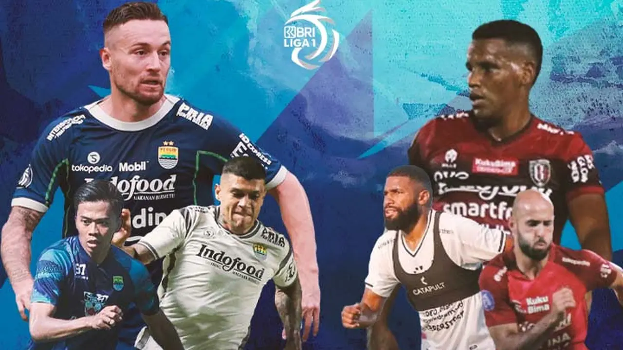 BRI Liga 1 - Duel Pemain - Persib Bandung Vs Bali United