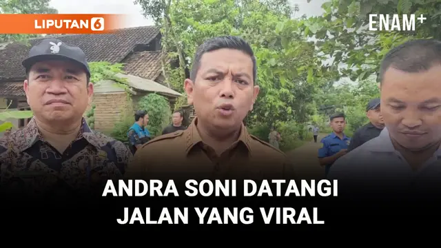 VIDEO: Andra Soni Langsung Datangi Lokasi Guru yang Jatuh di Jalan Berlumpur
