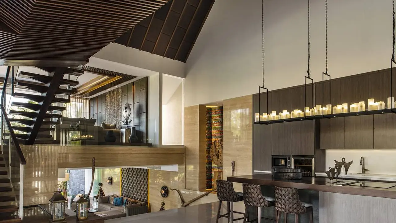 Mengintip Gaya Ekletik Elegan Vila Cantik di Bali