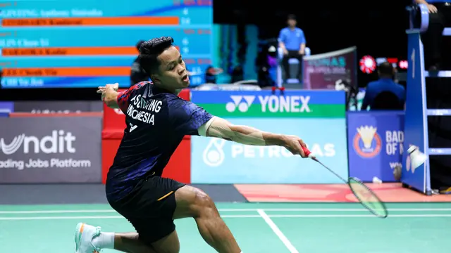 Anthony Sinisuka Ginting - Malaysia Open 2025 - Bulu Tangkis