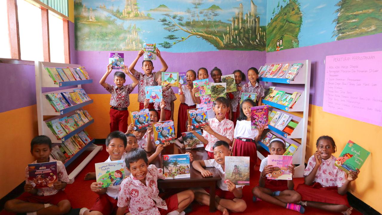 Taman Bacaan Pelangi, Sorong, Papua