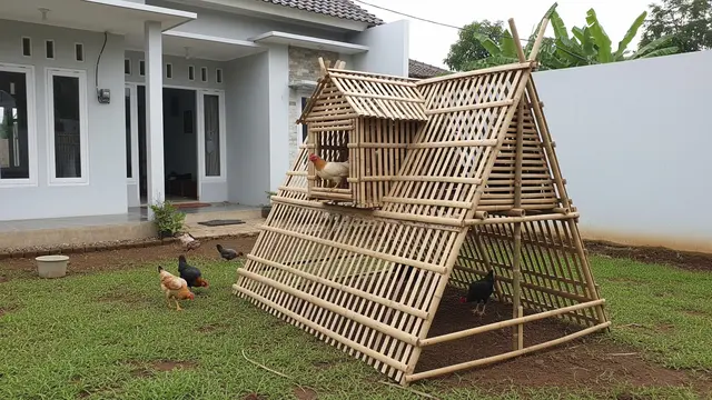 Ide Kandang Ayam Portable