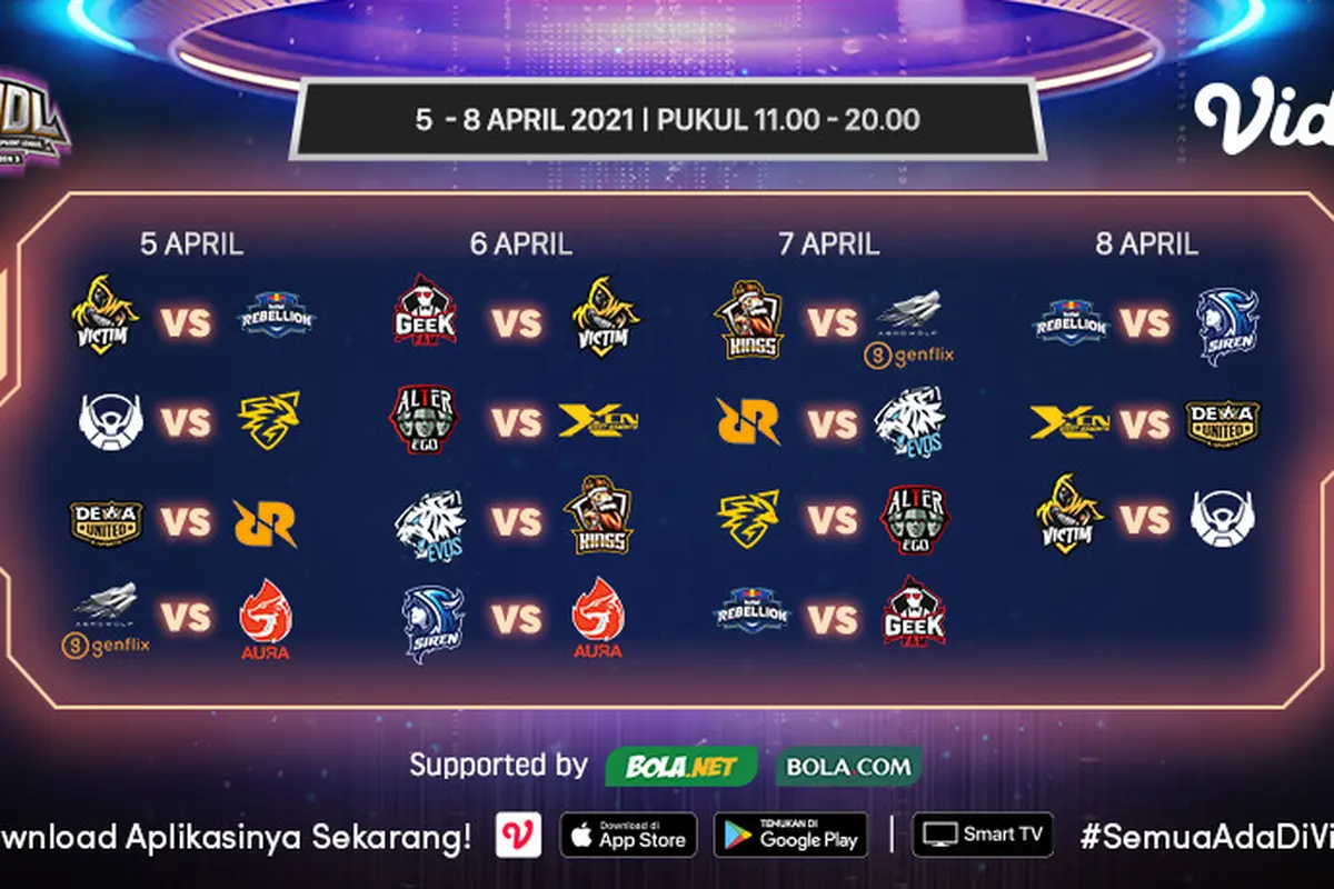 Jadwal MDL ID Season 3