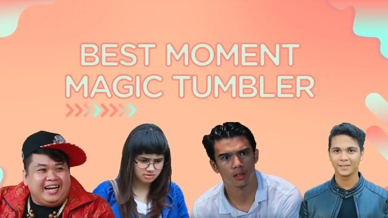 Tonton Best Momen Magic Tumbler! sumberfoto: SCTV