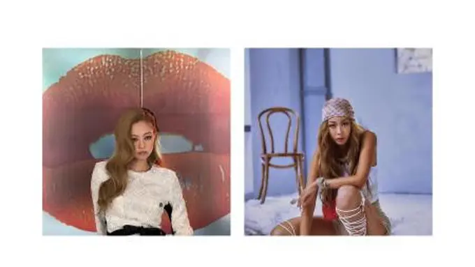 Adu Gaya Rambut Pirang Jennie BLACKPINK dan Rapper Jessi, Siapa yang Paling Keren?
