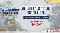 Jadwal Live Streaming Around Nation Championship MLBB Grand Final di Vidio, 6-7 September 2023. (Sumber: dok. vidio.com)
