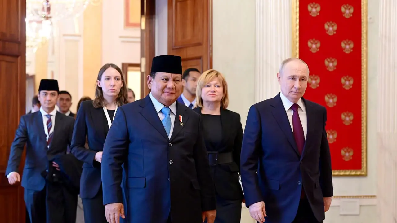 Prabowo Bertemu Putin di Moskow