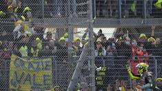 Valentino Rossi menyelesaikan MotoGP Emilia Romagna 2021 di sirkuit Misano sebagai balapan terakhir yang dianggap sebagai 'rumah' oleh The Doctor. (AP Photo/Antonio Calanni)