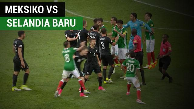 Berita video laga panas Meksiko kontra Selandia Baru di Piala Konfederasi 2017, Rabu (21/6). Seperti apa pertandingannya?