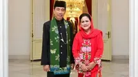 Jokowi dan Iriana menghadiri acara Istana Berkebaya jelang peringatan HUT ke-78 RI, 6 Agustus 2023. (dok. Instagram @jokowi/https://www.instagram.com/p/Cvn4cGlvjq7/)