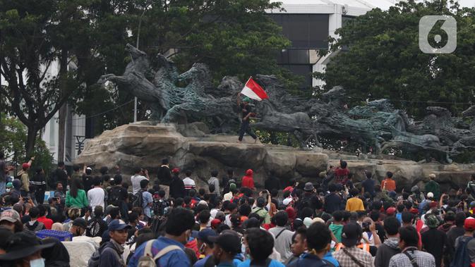 4 Hal Terkait Demo Tolak RUU Cipta Kerja di Jakarta Hari ...