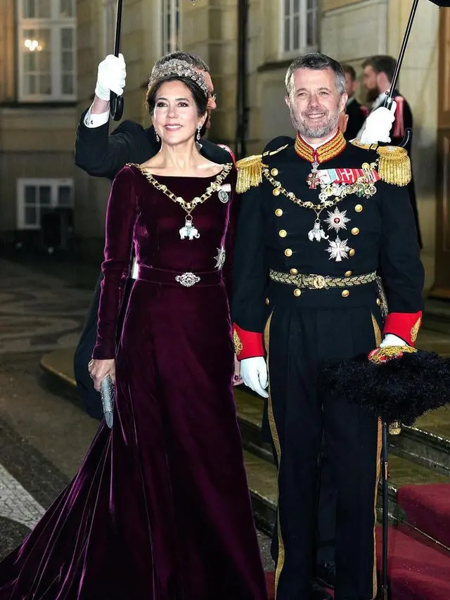 Ratu Mary dari Denmark. [@detdanskekongehus]