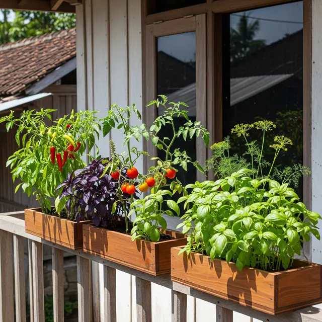 9 Model Kebun Sayur Mini di Rumah yang Cocok Buat Iklim Panas, Penuhi Pangan Harian