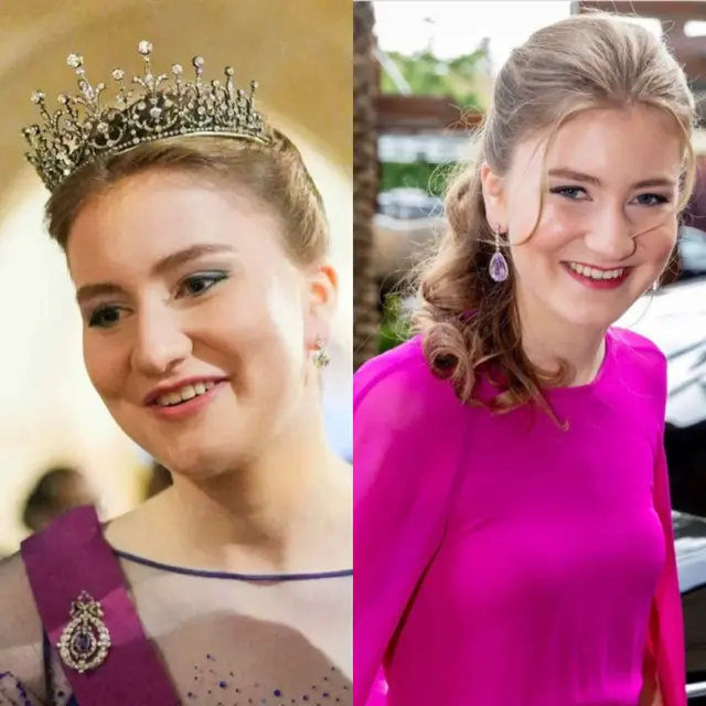 Penampilan Putri Bangsawan Belgia saat Hadir di Kondangan Putra Mahkota Yordania