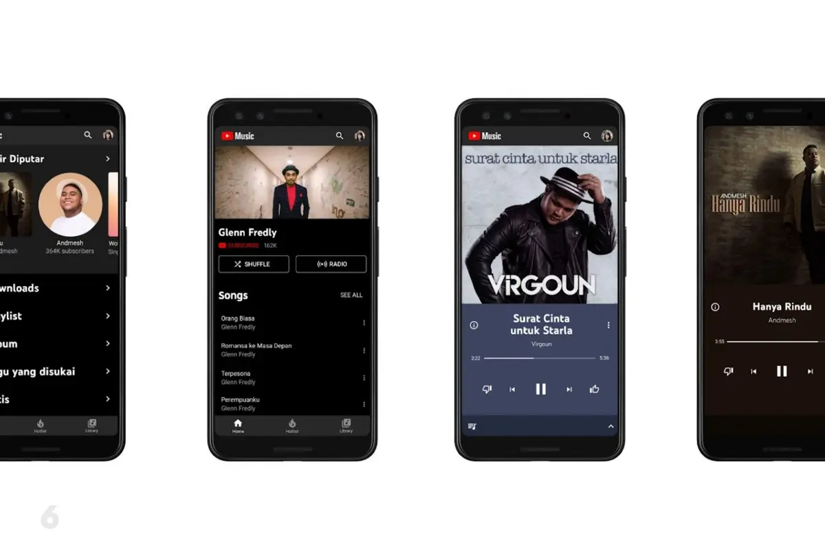 Ilustrasi YouTube Music