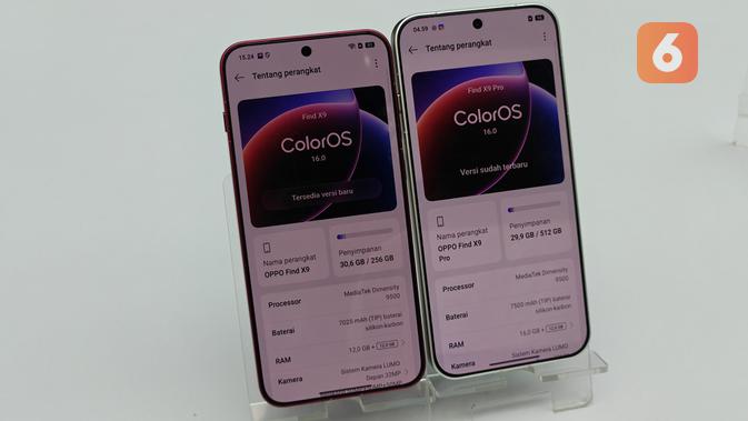 <p>Oppo Find X9 Series. (Liputan6.com/ Yuslianson)</p>