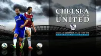 Chelsea vs West Ham United (Liputan6.com/Ari Wicaksono)