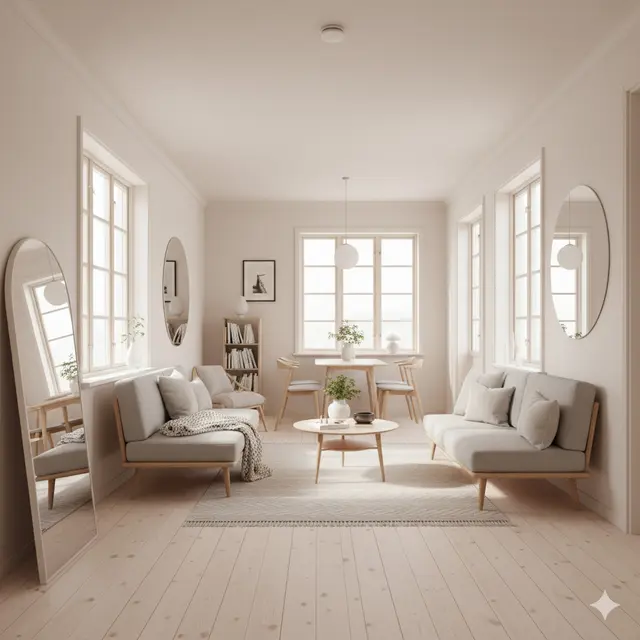 Rumah sederhana modern mewah (Foto: Gemini AI)