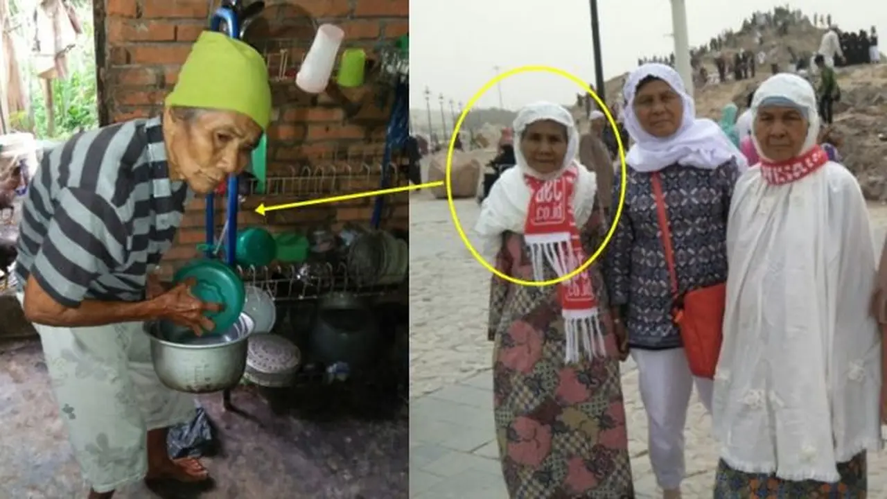 Nenek 75 tahun Diberangkatkan Umrah Setelah Ditipu First travel