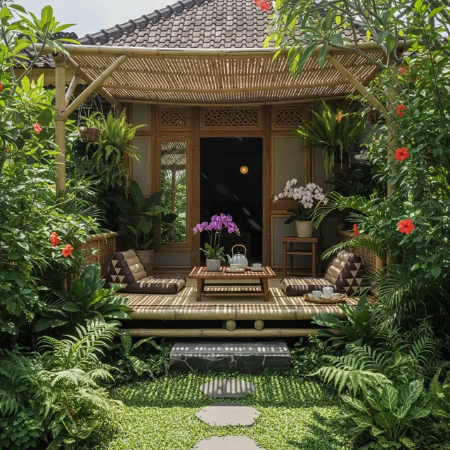 9 Ide Teras Rumah Santai di Tengah Kebun Rumah, Wujudkan Hunian Asri