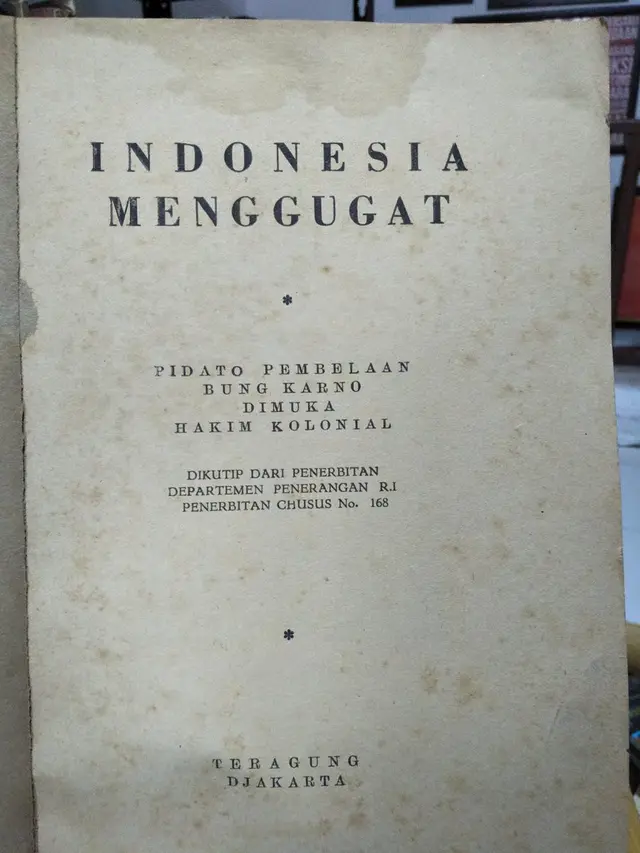 Indonesia Menggugat.