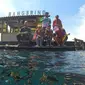 Destinasi Wisata Bansring Underwater salah satu destinasi wisata andalan di Banyuwangi (Istimewa)