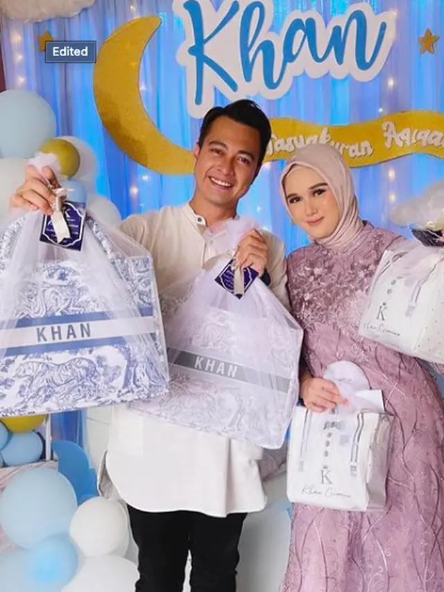 Momen Eza Gionino dan Istri Gelar Aqiqah Untuk Anak Kedua. (Sumber: Instagram/ezagio dan Instagram/ma_coritha)