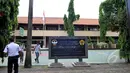 Tampak bagian dalam SMK Kemala Bhayangkari 1, Jakarta Timur, Cipinang, Senin (30/3/2015). SMK Kemala Bhayangkari 1 Jakarta Timur merupakan tempat Olga Syahputra pernah menimba ilmu. (Liputan6.com/Panji Diksana)