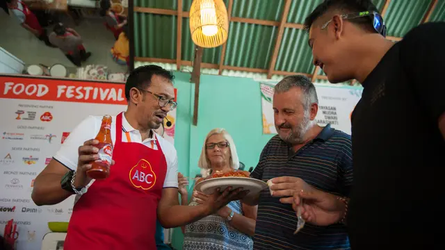 Kreasi Makanan dengan Kecap dan Sambal di Ubud Food Festival 2018