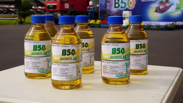 Pertamina Patra Niaga mulai mendistribusikan Biosolar B50 dari Kilang Kasim dan Kilang Plaju. (Dok Pertamina Patra Niaga)