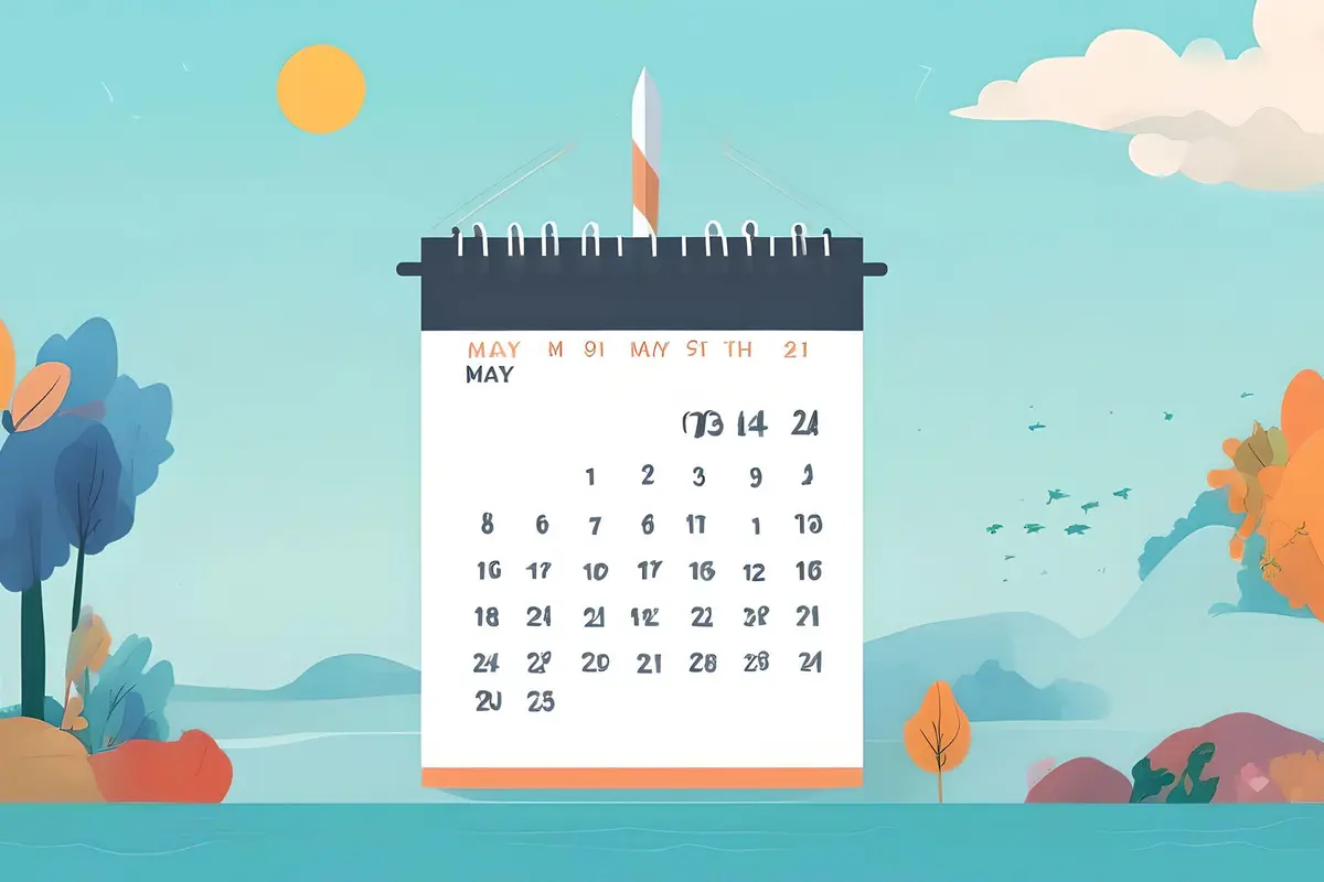 ilustrasi libur nasional di bulan Mei (Foto By AI)