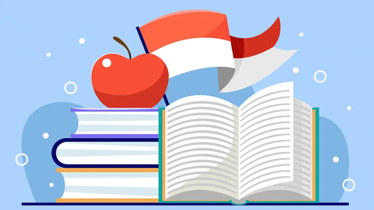 Ilustrasi bulan bahasa dan sastra