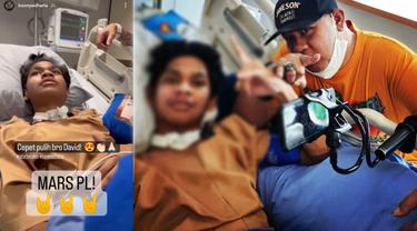 David Ozora Terus Memperlihatkan Tanda-Tanda Kondisinya Terus Membaik. Terbaru, Korban Penganiayaan Mario Dandy Cs Dapat Menyanyikan Mars Pangudi Luhur dengan Lantang Disaksikan Bonny Sidharta (https://www.instagram.com/bonnysidharta)