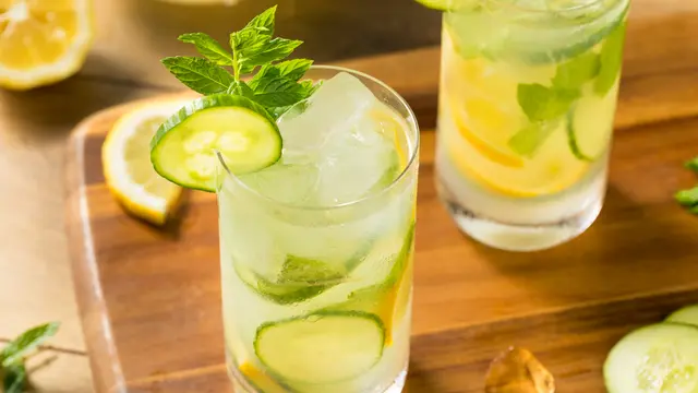 Resep cucumber lemonade segar