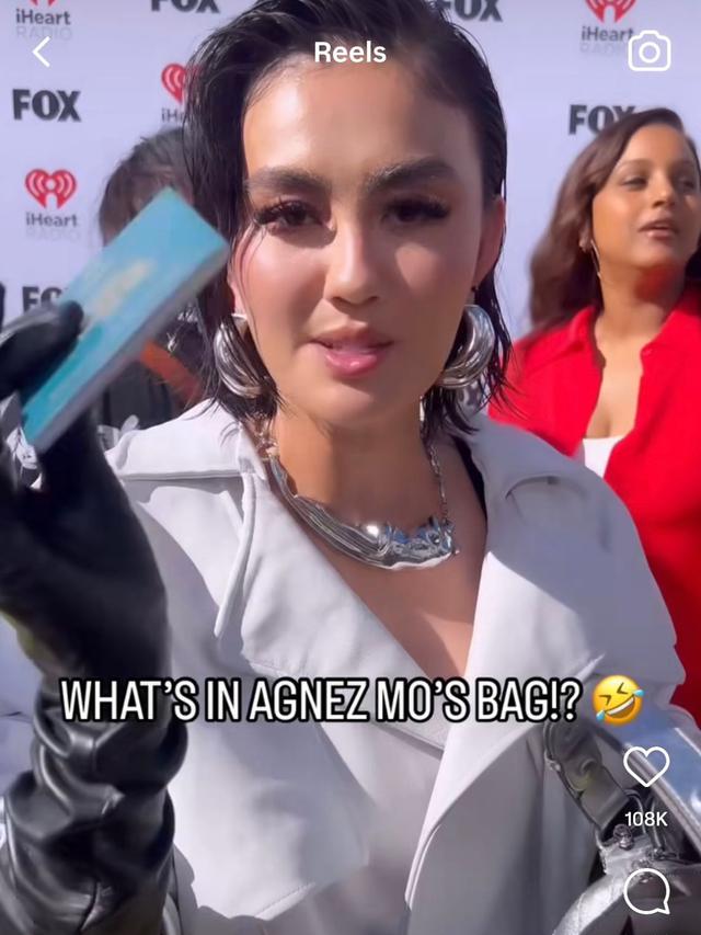 Potret Agnez Monica (Sumber: Instagram/iheartradio)