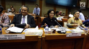 Menkeu Sri Mulyani Raker Dengan Komisi XI Bahas Perekonomian 2019