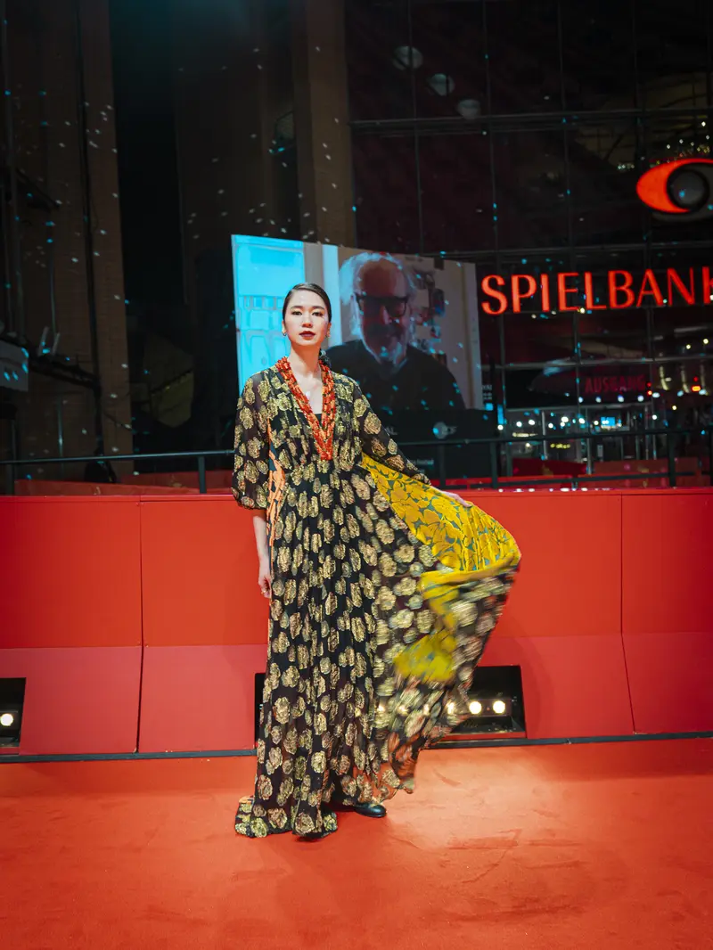 Laura Basuki saat tampil di Berlinale Film Festival 2022 (foto by Arman Febryan)
