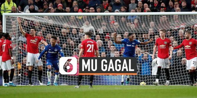 VIDEO: Manchester United Ditahan Imbang Everton 1-1